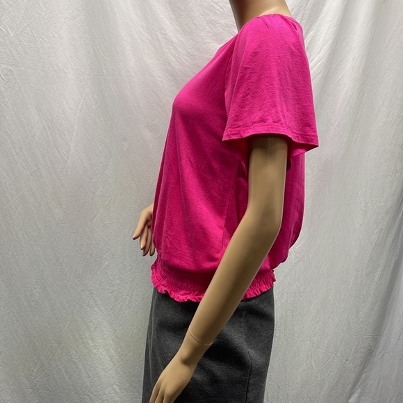 MICHAEL Michael Kors Hot Pink Short Sleeve Tee-Shirt - Picture 5 of 7